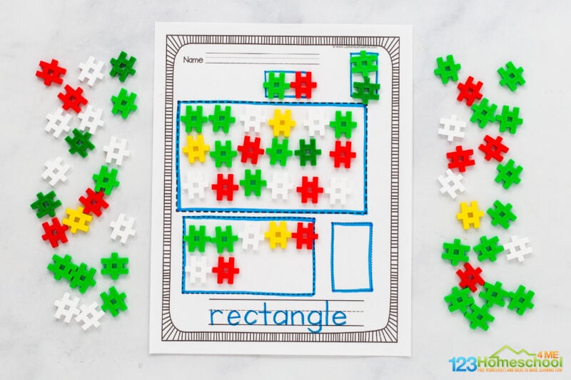 free shapes worksheets
