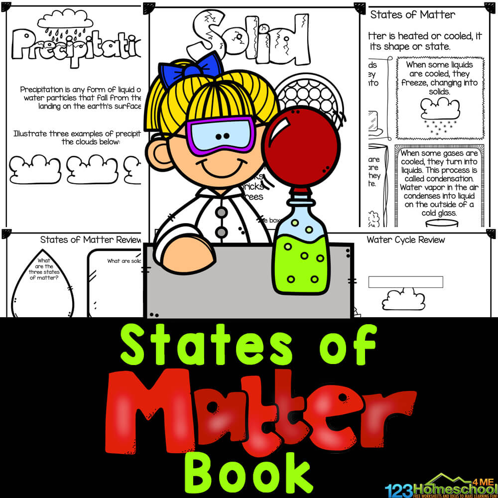 Solid Liquid Gas Worksheet