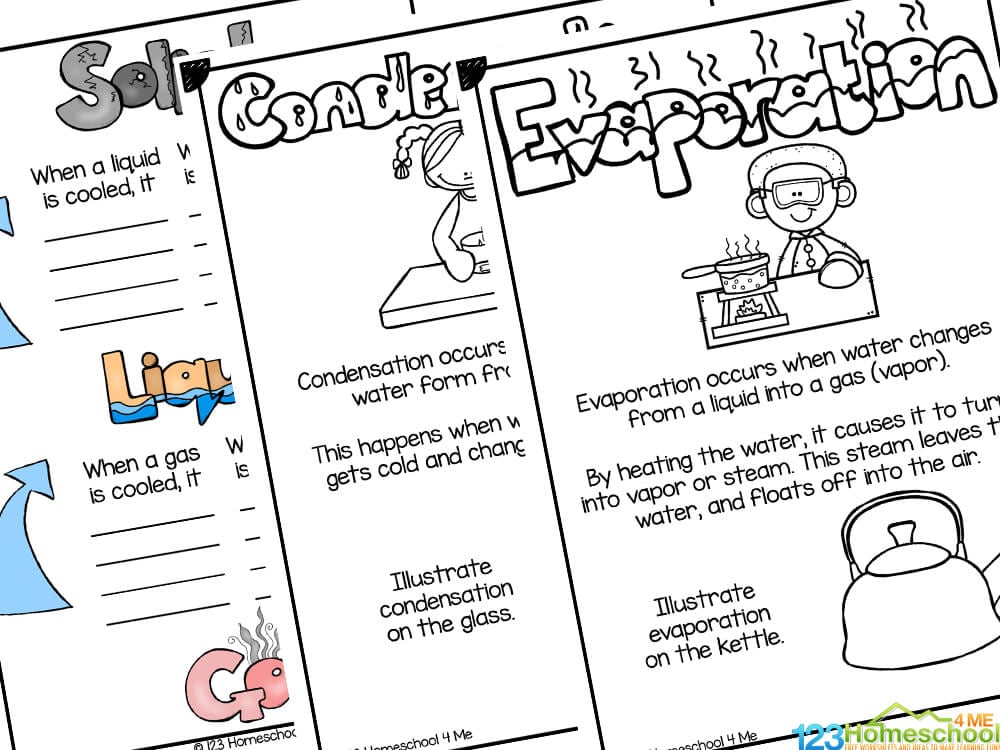 States Of Matter Worksheets For Kids 68 [FREE] GRADE 3 SCIENCE