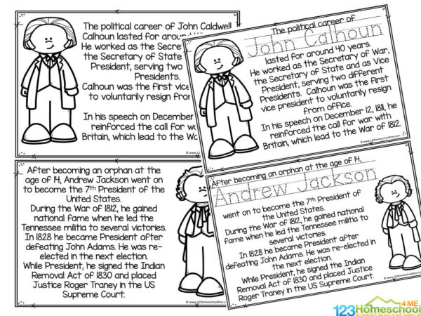 War of 1812 for Kids Printable Reader