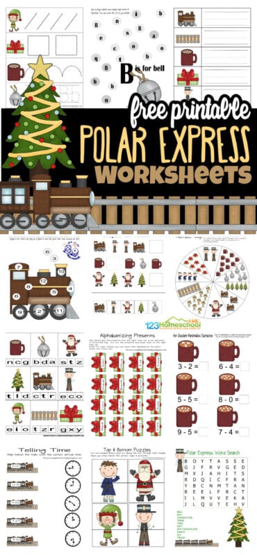 Polar Express Worksheets