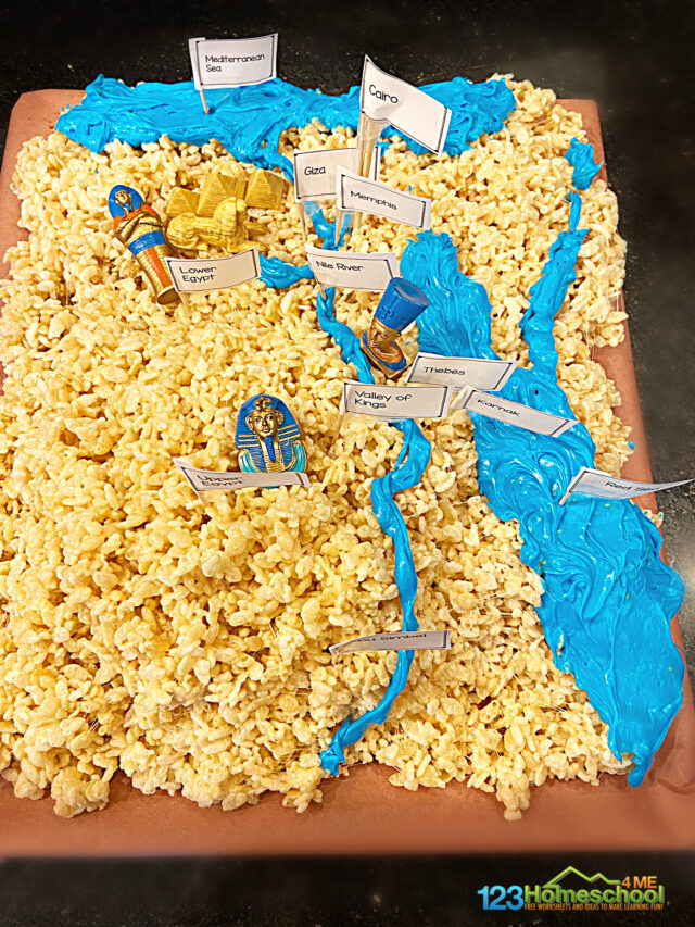 Ancient Egypt History Lesson for Kids with FUN Hands-on Activities