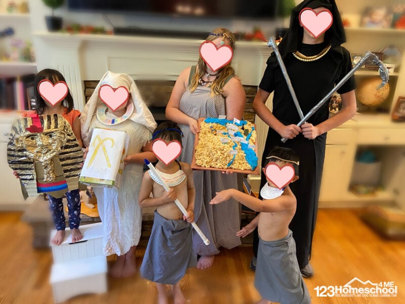 DIY Egypt Costumes for Kids