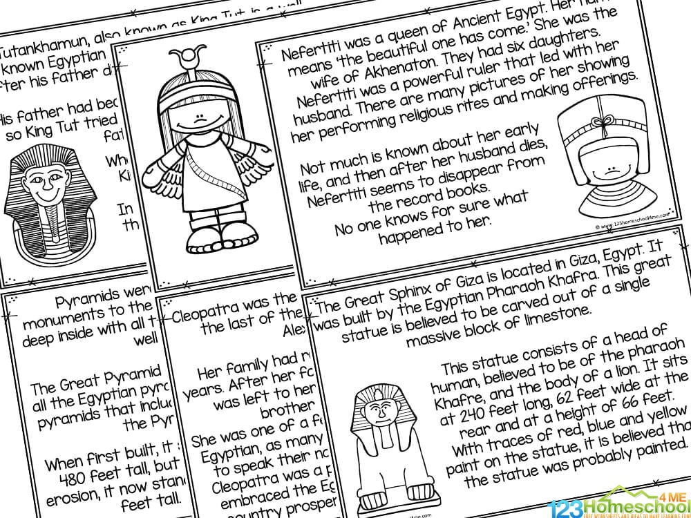 FREE Ancient Egypt Printable Reader for Kids