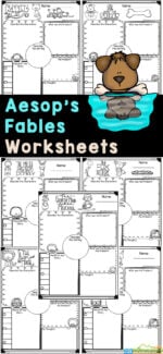 FREE Printable Aesop's Fables Worksheets for Kids