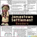 Handy Jamestown for Kids mini book to color and learn facts about Jamestown Colony, the first permament settlement in America. K-5th.