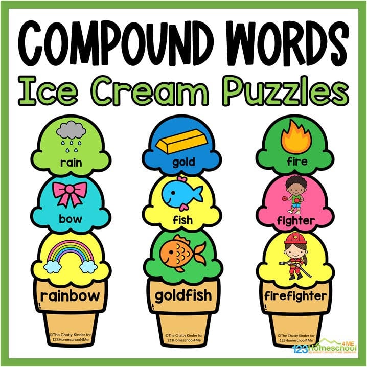 Ice Cream Sight Words Game (Learning Activity)