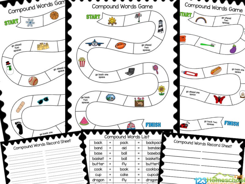 Compound words online games