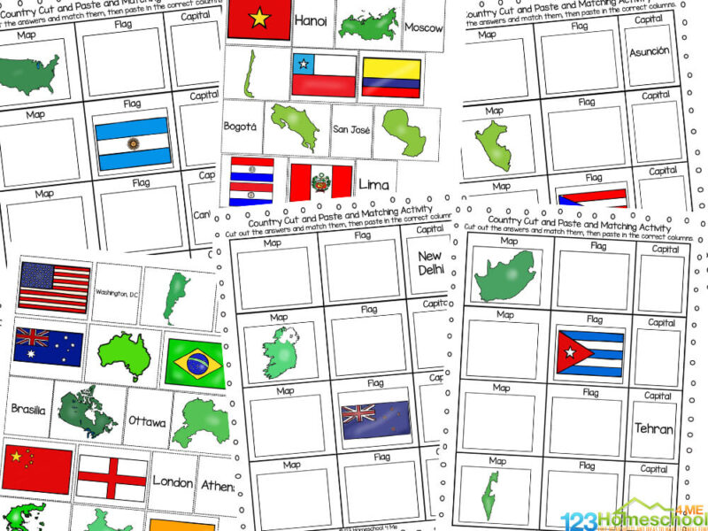 Flags Of The World Printable