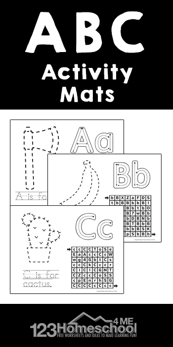 free printable abc letter tracing alphabet activity worksheets