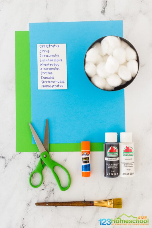 cotton ball cloud activity