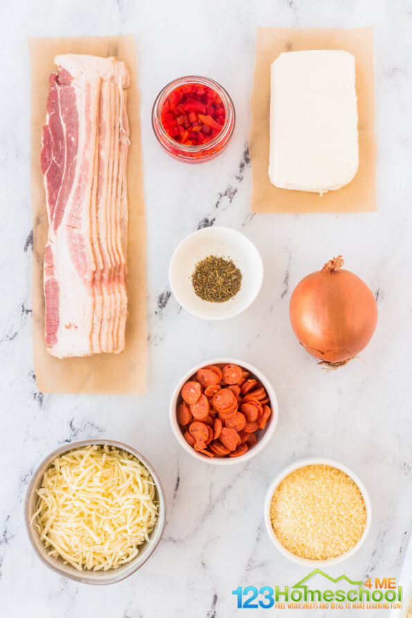 🏈 Pepperoni Cheeseball Football - EASY Super Bowl Dips Appetizer