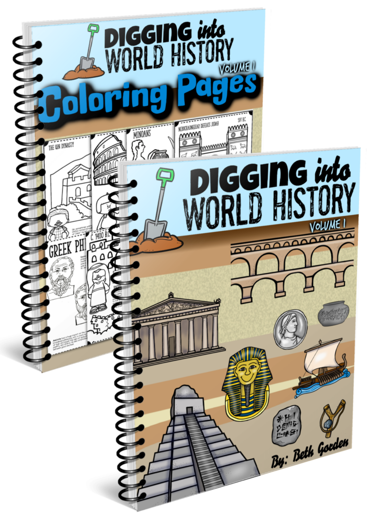 Homeschool World History Curriculum Volume 1 COMBO