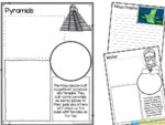 FREE Printable Mayan Empire Notebooking Worksheets