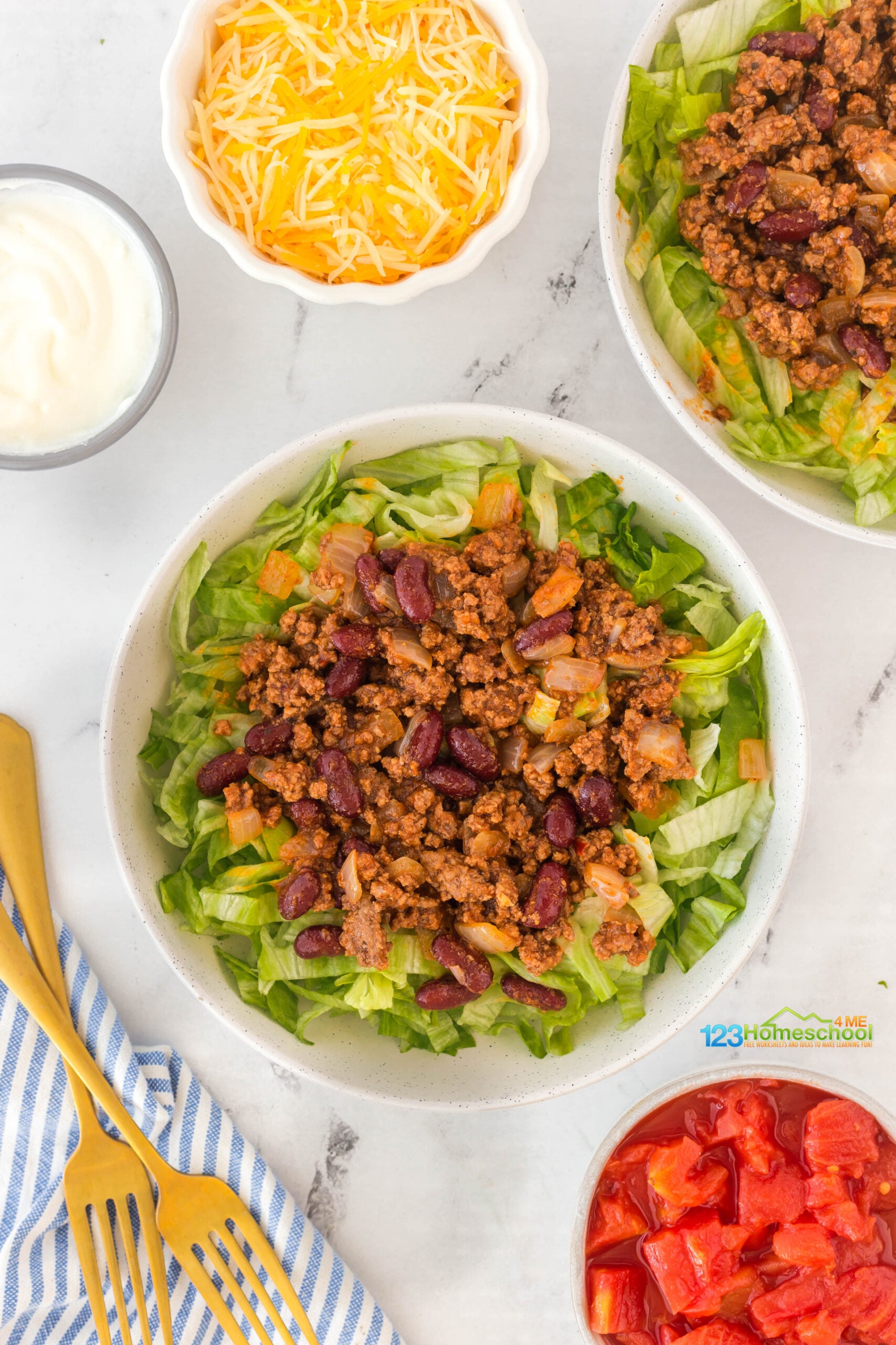 Easy Ground Beef Taco Salad Recipe