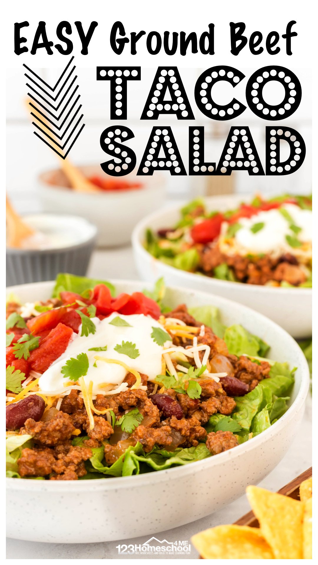 Easy Ground Beef Taco Salad Recipe