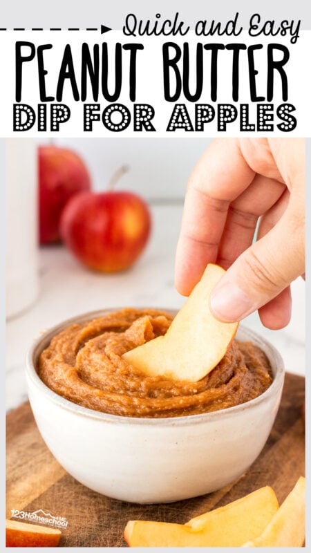 Are you looking for a quick and easy fruit dip to serve at your next party or game night? This peanut butter dip is not only simple to make, but is super yummy and versatile too. Use our peanut butter fruit dip with apples, vanilla wafers, pretzels, and other dippers for quick appetizer recipes! With just 3 ingredients you will love this cream cheese fruit dip that has become a family favorite staple throughout the whole year!