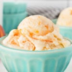 homemade peach ice cream recipe