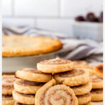 Leftover pie crust? GREAT! Use it to whip up some of these pie crust cookies. These cinnamon pinwheel cookies are easy-to-make and so yummy!