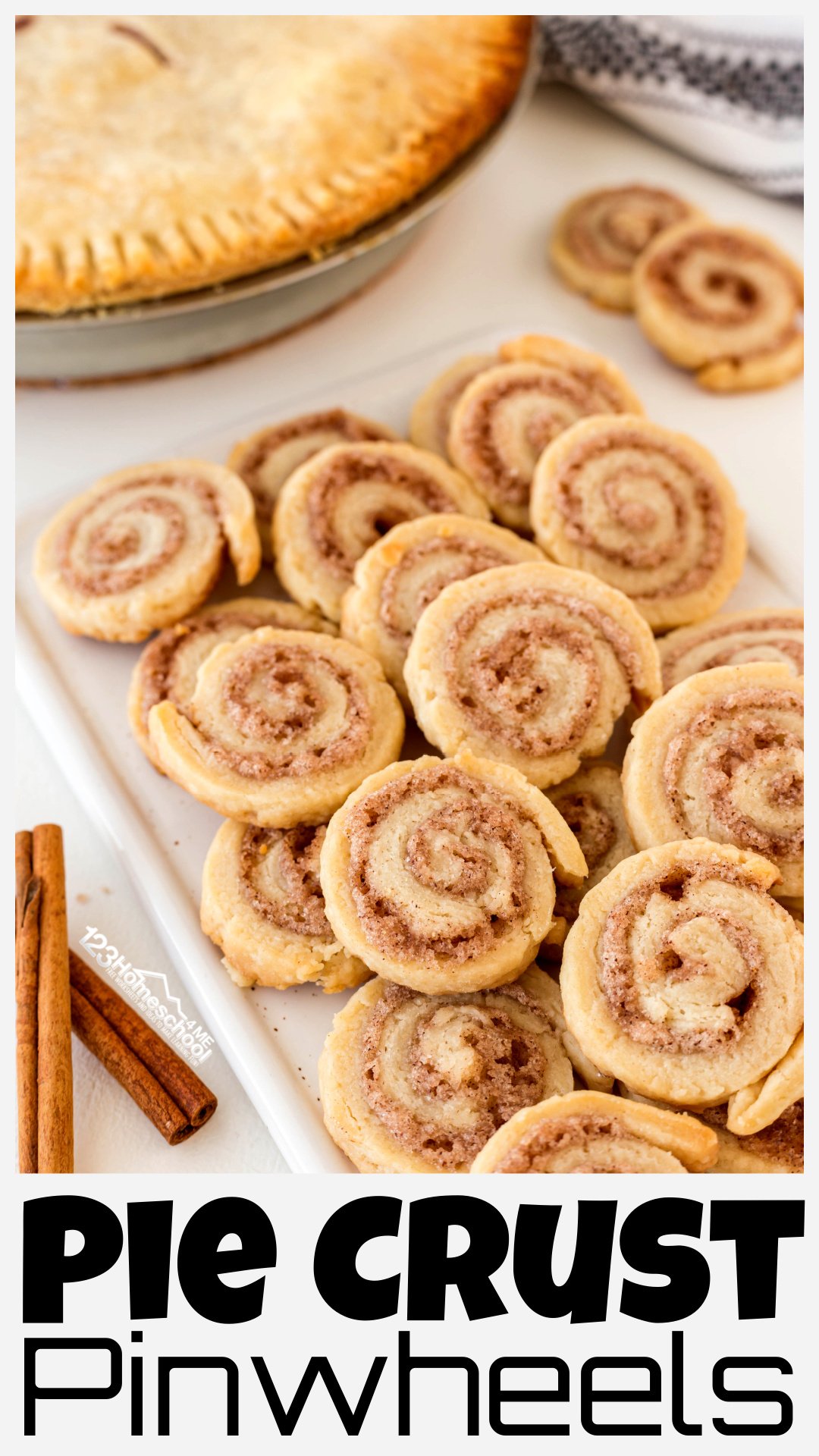 Leftover Pie Crust Cinnamon Roll Pinwheel Cookies Recipes