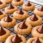 Peanut butter blossom cookies