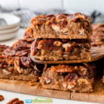 This is such an easy, but oh-so-delicious fall dessert! My family loves it even more than pecan pie!