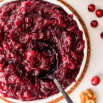 Thanksgiving cranberry recipe