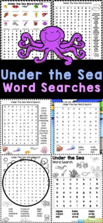 FREE Under the Sea Subtraction Within 5 Math Games