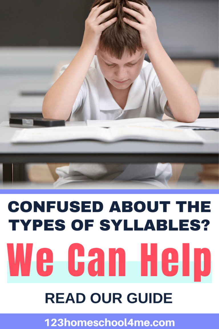 6 Types of Syllables: The Ultimate Guide