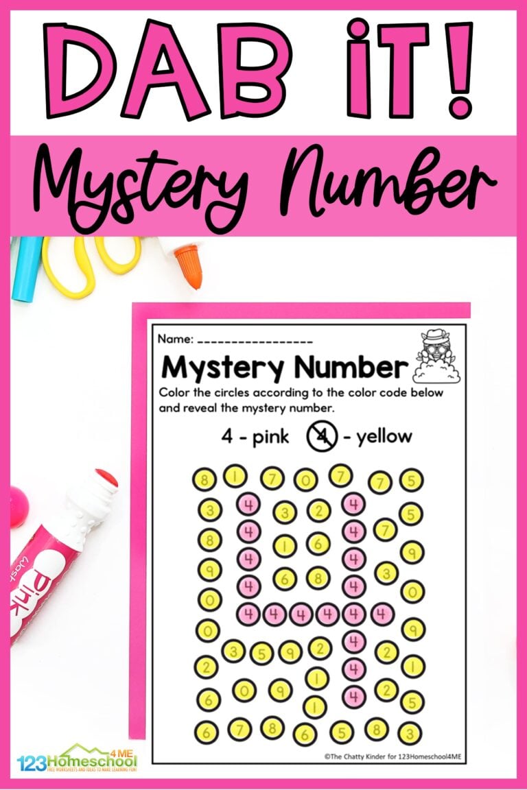 Dot Marker Number Recognition Worksheets - FREE Printables