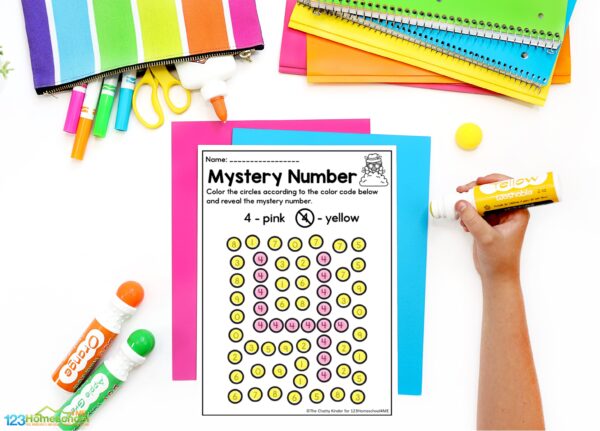 Dot Marker Number Recognition Worksheets - FREE Printables