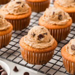 Level up your homemade cupcakes with these irresistible Cookie Dough Cupcakes - a delicious fusion of flavors that will blow your mind!