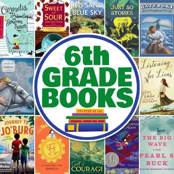 Check out this exciting list of 6th grade books, featuring engaging stories and rich vocabulary across various topics, including lots of historical fiction!