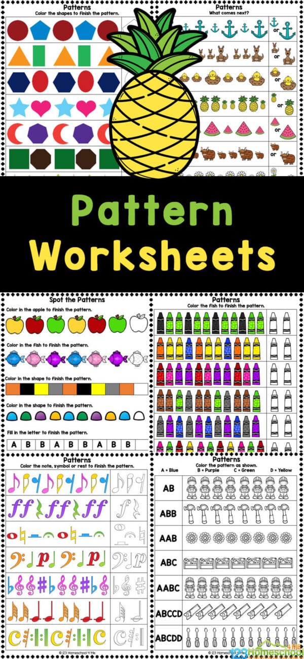 FREE Printable Math Worksheets for Pre-k - 6th Grade