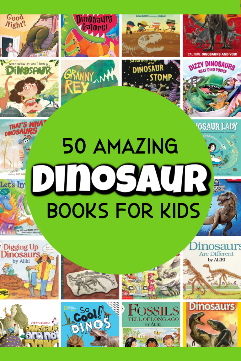50+ Best Dinosaur Books for Kids