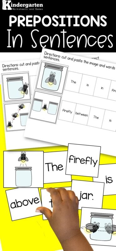You can make teaching prepositions fun with this free printable, firefly prepositions activity. This langauge arts prepositions in sentences practice will make it fun for third and fourth grade students to practice using prepositions in sentences!