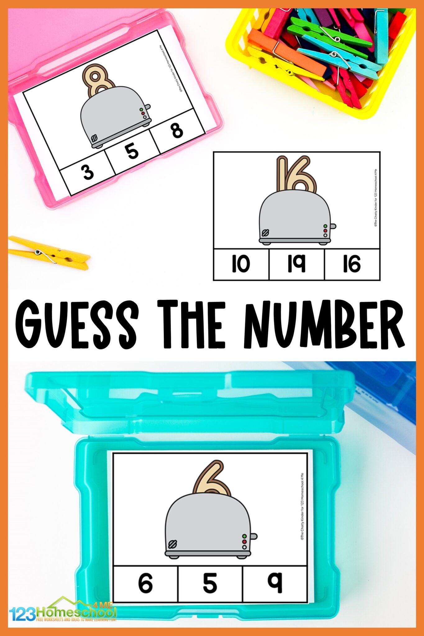FREE Printable Number Recognition 1-10 Worksheets for Preschool