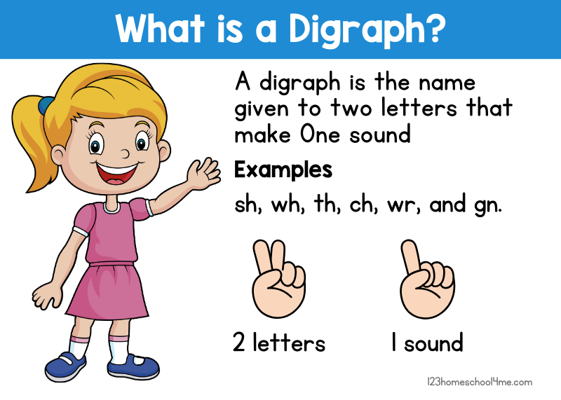 A digraph consists of a pair of letters that combine to produce one distinct sound (phoneme). These combinations involve two letters collaborating to form a specific consonant sound.
