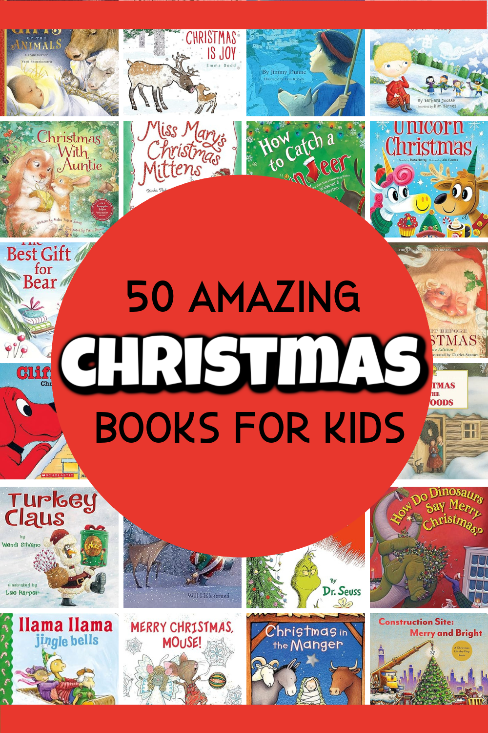 50 Amazing Christmas Books for Kids