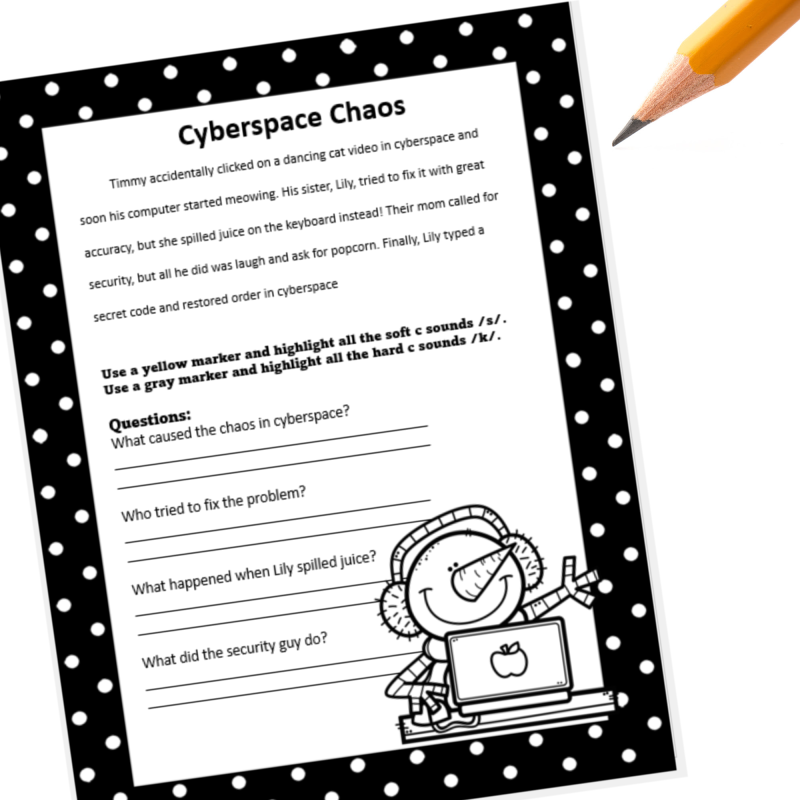Reading comprehension passages with these words offer meaningful, fun phonics practice! Perfect for grade 2 and grdae 3 students, these passages help reinforce both phonics and reading comprehension.