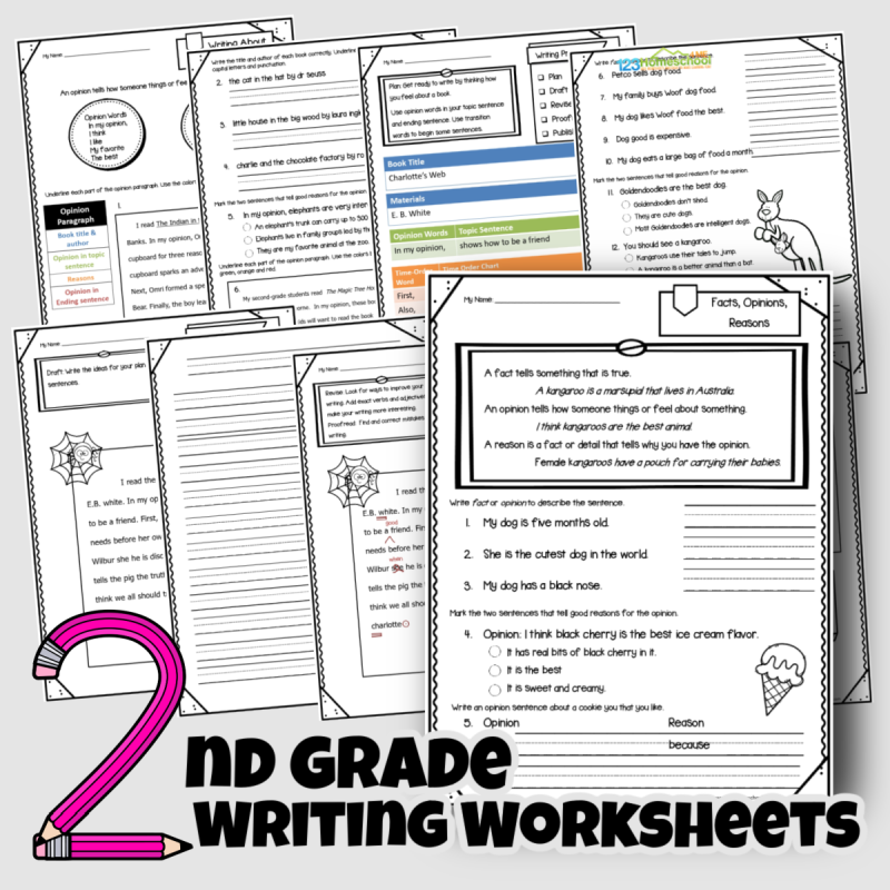 book report with facts and opinions grade 2 writing worksheets book report with facts and opinions grade 2 writing worksheets