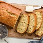 Try this quick and easy homemade poppy seed bread that uses just 6 ingredients for a moist and flavorful breakfast treat!