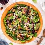 Elevate your salads with a delicious candied walnut and gorgonzola mix, and feel free to add cranberries, pears, or apples for an extra flavor boost!