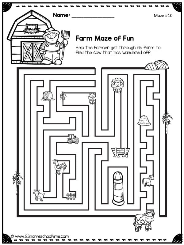 farm maze