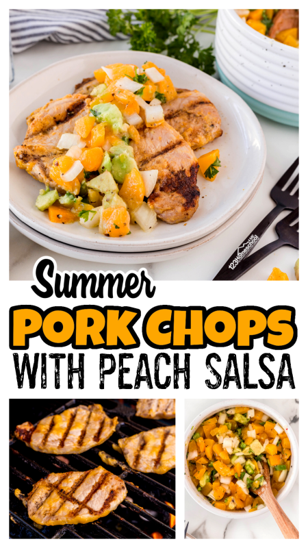 Ready to elevate your summer dinners? Say hello to our mouthwatering Pork Chops with Peach Salsa! This delightful dish brings together perfectly grilled pork chops and sweet, tangy peach salsa for a quick and satisfying meal that the entire family will adore. Trust us, this could become your new go-to for easy and delicious dinners!