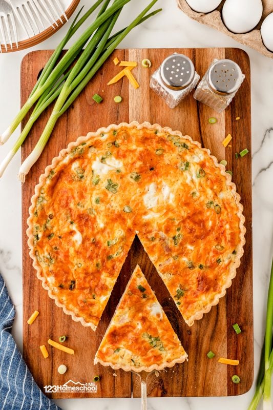 It’s the perfect blend of flaky crust, creamy filling, and that mouthwatering combo of ham and cheese that makes every bite a delight. Basic Quiche Recipe