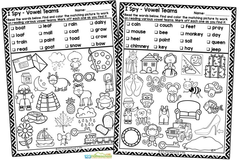 Vowel team worksheets There are two pages that focus on vowel teams. Vowel teams are combinations of two vowels that work together to make a single sound. They are an important part of phonics and can help improve reading and spelling skills. Some common vowel teams include "ai" as in "rain," "ea" as in "team," and "oi" as in "coin."Â
Vowel Teams - oa, ai, ea, ow, oi, ee, ay, ey