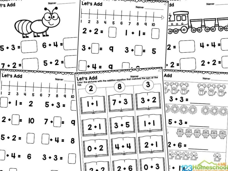 Make math practice quick and enjoyable with our adorable kindergarten addition worksheets! With 11 engaging pages dedicated to addition activities, your little ones will have plenty of opportunities to enhance their skills. These no-prep worksheets are perfect for use at home, in the classroom, or as homework assignments. Just download the sheets, and youโre all setโan answer key is included for added convenience! Get ready to spark a love for learning in your kindergartner today!