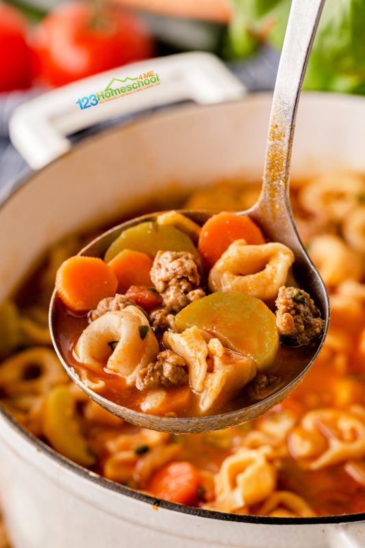 cheese tortellini and sausage soup cheese tortellini and sausage soup