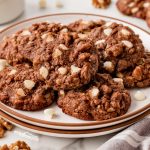 Indulge in our soft and chewy Double Chocolate Oatmeal Cookies with this easy recipe—perfect for chocolate lovers!